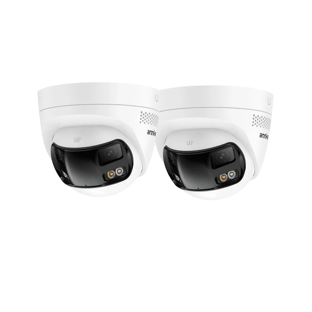 4K 8MP POE Surveillance Camera Dual Lens outdoor poe camera 1/2/4PCS Color Night Vision CCTV Video Security Camera For NVR