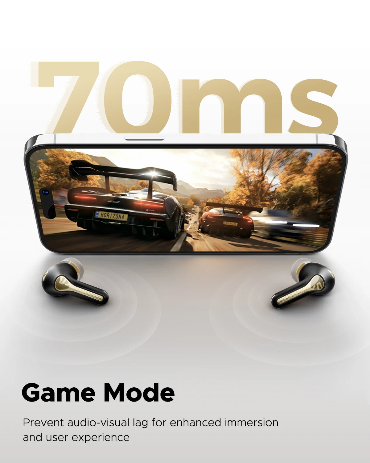 Pro+ ANC Wireless Earphone Hi-Res Audio Bluetooth 5.3 Earbuds HiFi Stereo Sound with xMEMS Speaker,6 Mic,43H