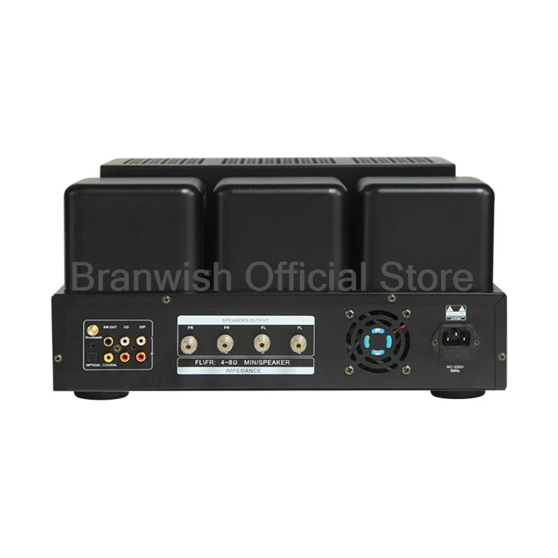 2x250W EL34 Tube Amplifier 5.4 Bluetooth Audio AMP Raytheon Tubes APTX HD Optical Coaxial For Home Theather HiFi Sound System
