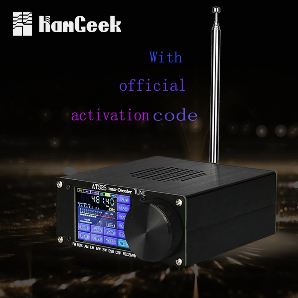 Decoder Si4732 Full Band Radio Receiver DSP SW Official Version with Activation Code