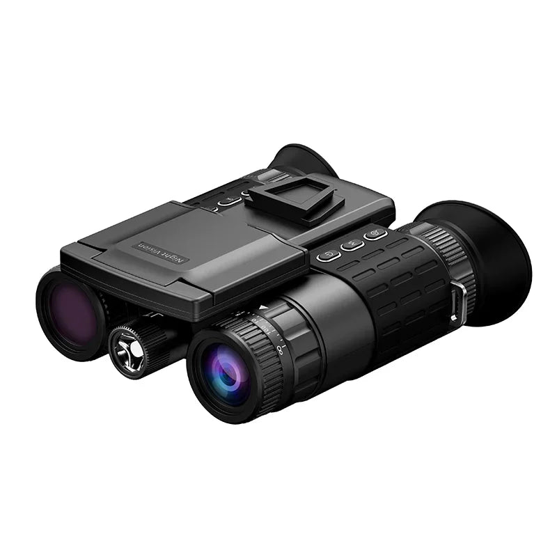 4K HD Z9155 Dual-eye Binocular Include 64GB Infrared Night Vision Device Recording Digital Photography Camping&Hiking Telescope
