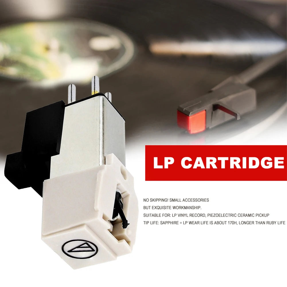 AT3600L Turntable Magnetic Cartridge Stylus Moving Magnetic Cartridge Stylus Needle Diamond Needle Stylus for Audio-Technica