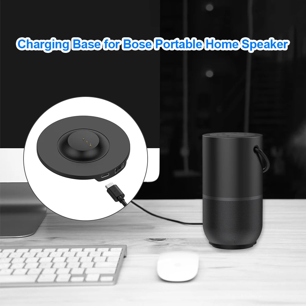 Universal USB Charging Stand Cradle Holder Charger Dock for Bose Home Speaker