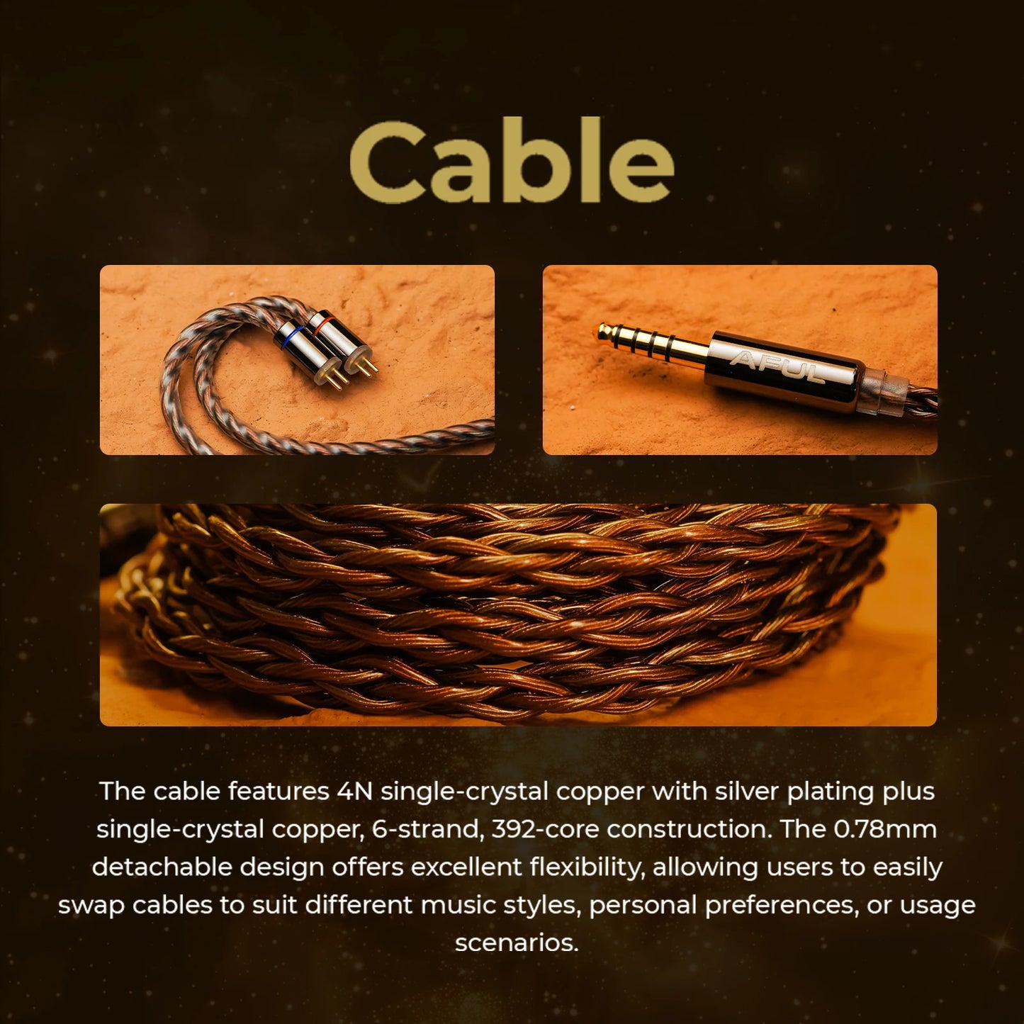 AFUL Performer 8S HiFi Earphones 1DD+6BA+1Passive Radiator+1Micro Planar In-ear Wired Headphone Music Earbud IEM AFUL P8S HiFiGo