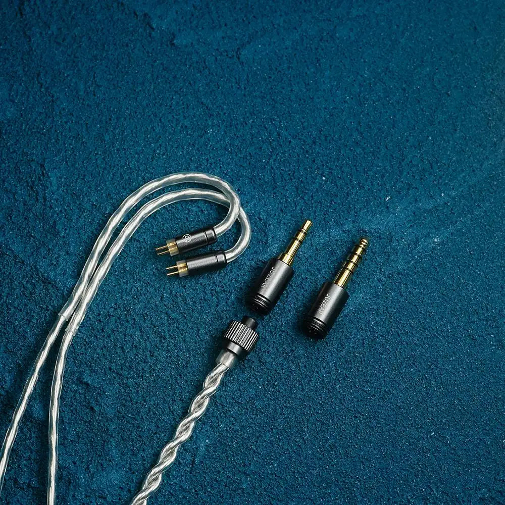 1DD+6BA+2 Micro Planar Driver In-ear HiFi Earphone with 3.5+4.4mm interchangeable plugs Cable | HiFiGo