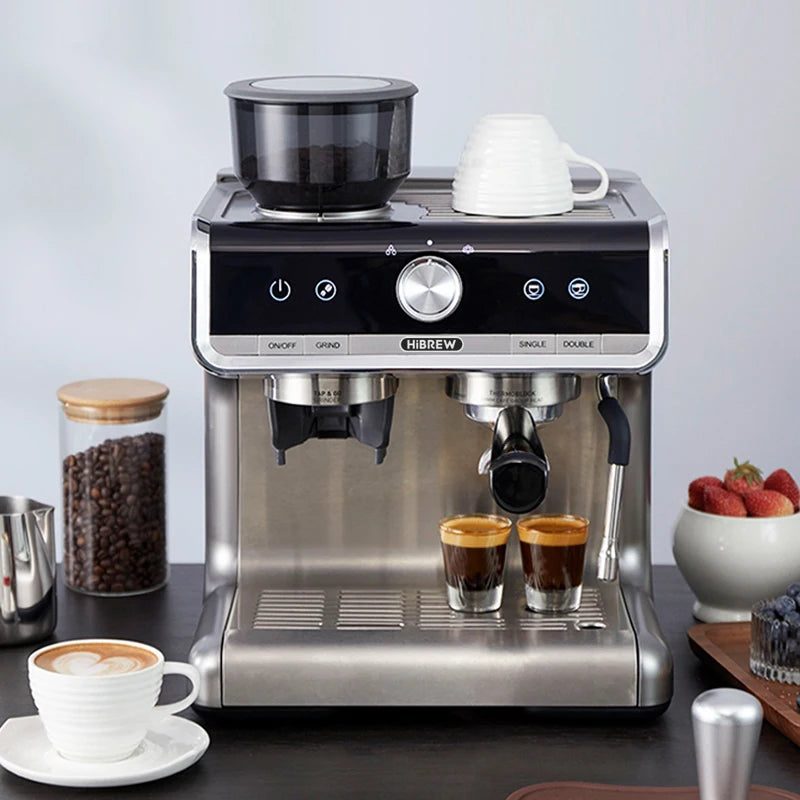 Barista Pro 20Bar Bean to Espresso,Cafetera  Commercial Level Coffee Machine with Full Kit for Cafe Hotel Restaurant H7
