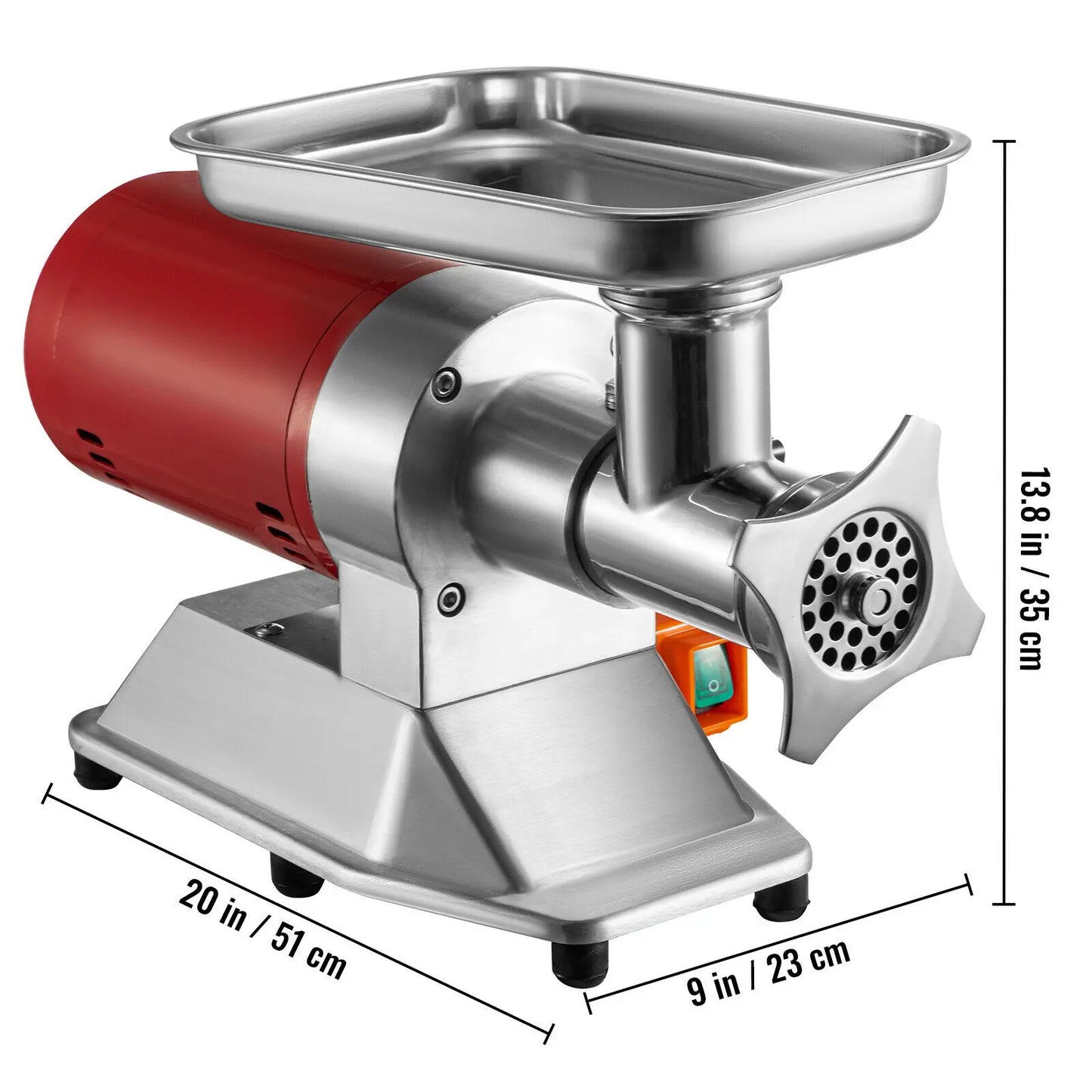 Electric Meat Grinder 250Kg/H 300Kg/H W/ Drawers Max Powerful Chopper Shredder Commercial Home Appliance Food Processor