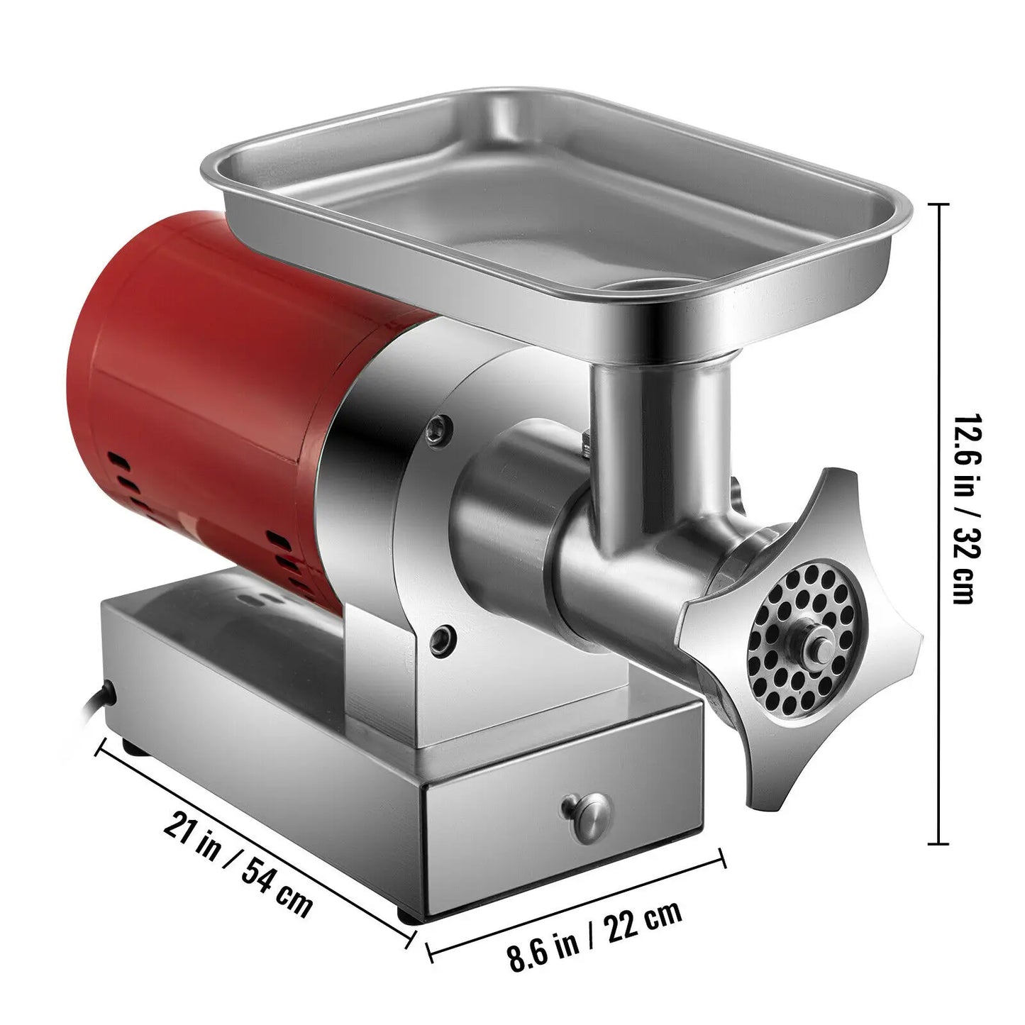 Electric Meat Grinder 250Kg/H 300Kg/H W/ Drawers Max Powerful Chopper Shredder Commercial Home Appliance Food Processor