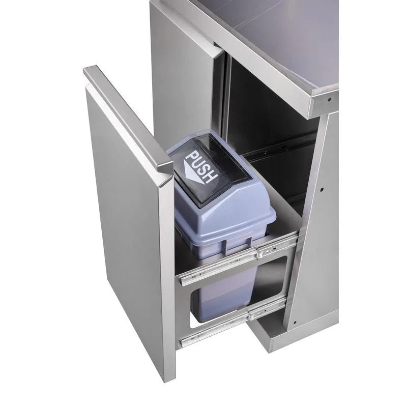 outdoor sink,Double-door 830 sink, with a black lacquer countertop and a stainless steel base body