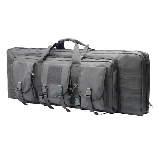 32 38 42 48 inch Tactical Double Rifle Case Molle Rifle Bag Sniper Airsoft Gun Case Backpack Hunting Gun Holster