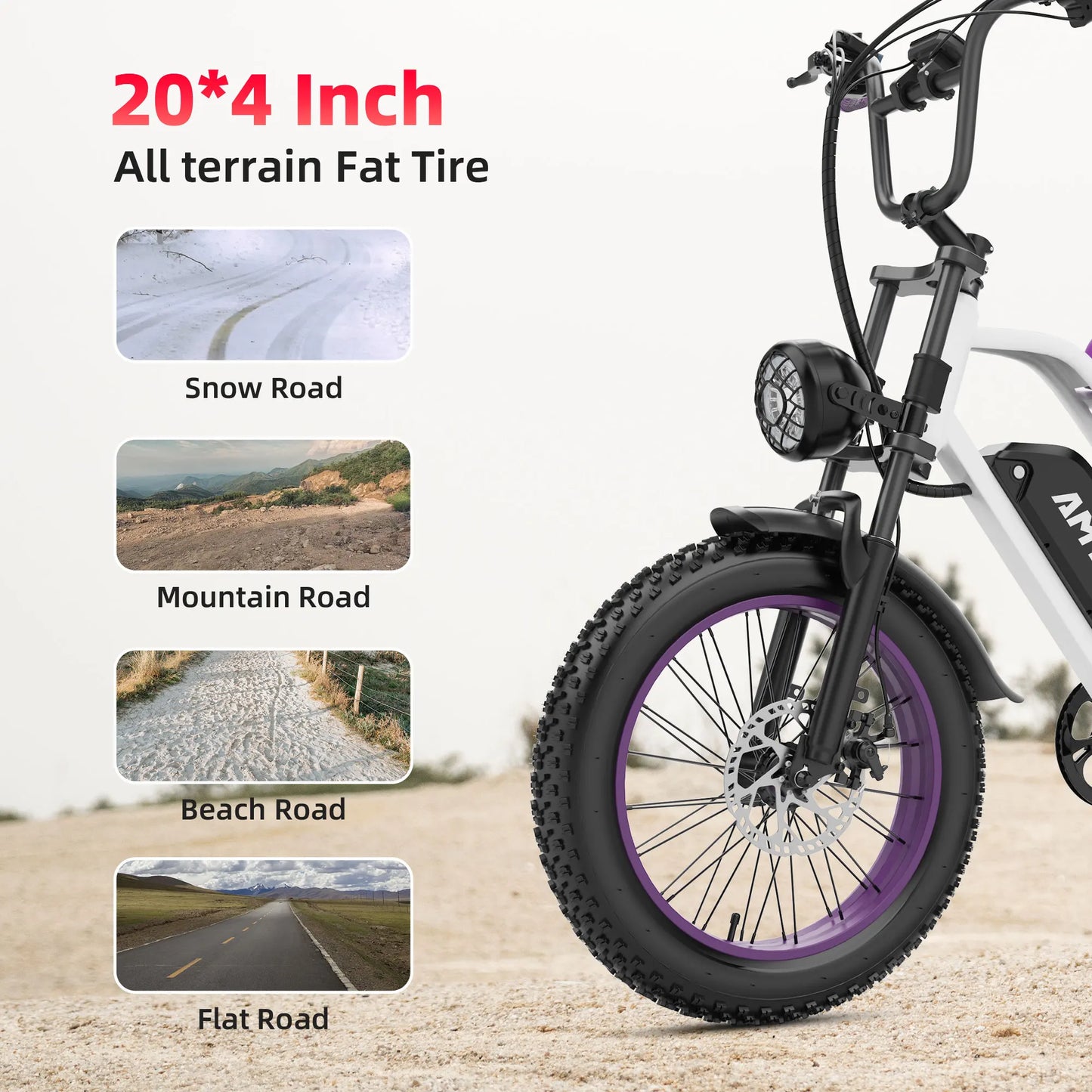 Adults Electric Bike 1000W Motor Bicycle 48V 20AH 20“ Tire Ebike Electric E Bikes Mountain Moped Ebikes For Men