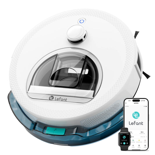 Robot Vacuum and Mop, Upgraded LiDAR Navigation, 6000Pa Strong Suction , Self-Charge, WiFi/Alexa/APP, Multi-Surface