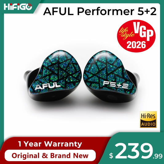2DD+4BA+1Micro Planar In Ear Monitor Earphones HiFi Wired Hybrid Headphone Music IEMs| HiFiGo