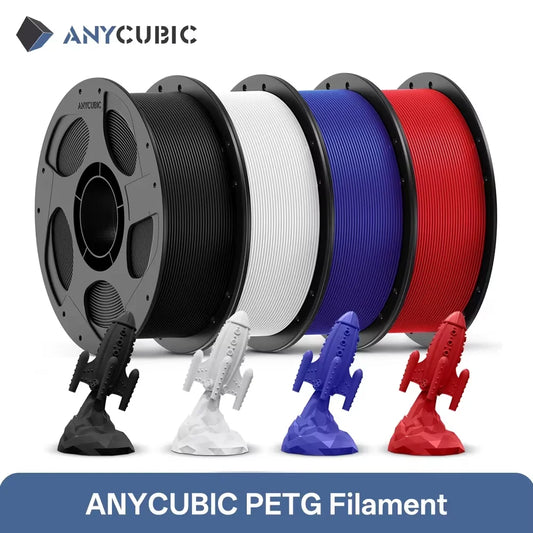 1kg PETG Filament Colorful Transparent 3D Printer Filament petg Printing Material For FDM Kobra S1 Combo Kobra 3 Combo