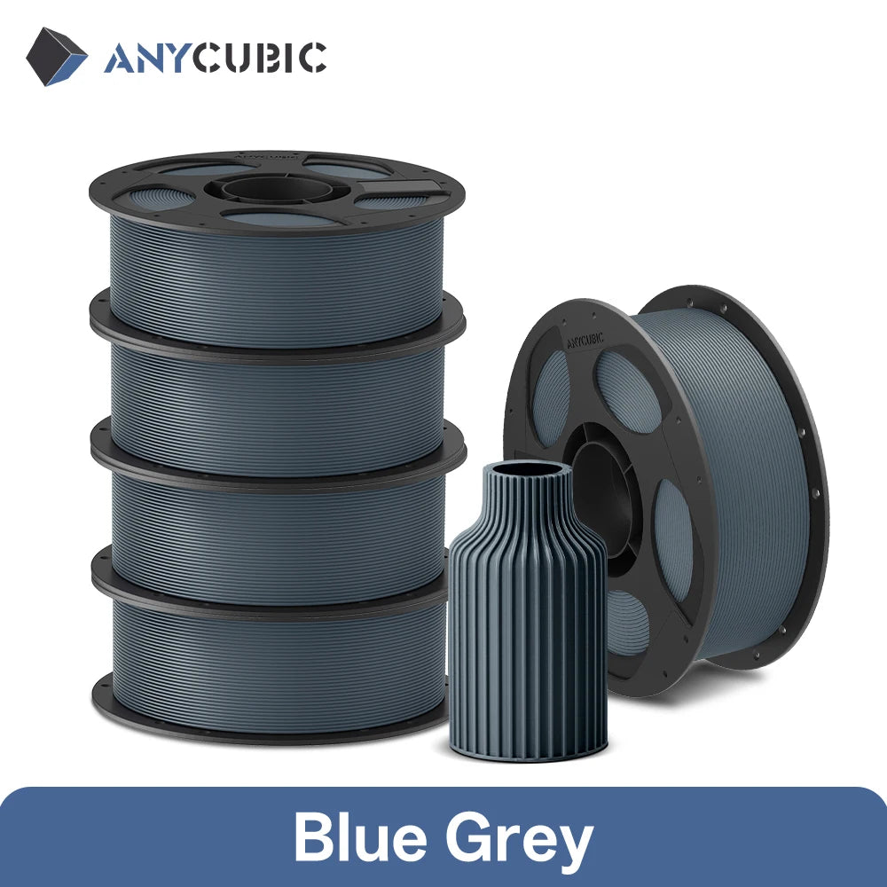 5 KGYCUBIC PLA Filament For FDM 3D Printer 1.75mm Eco-friendly 3D Printing Material Failment For Kobra S1C K3C EU US Warehouse