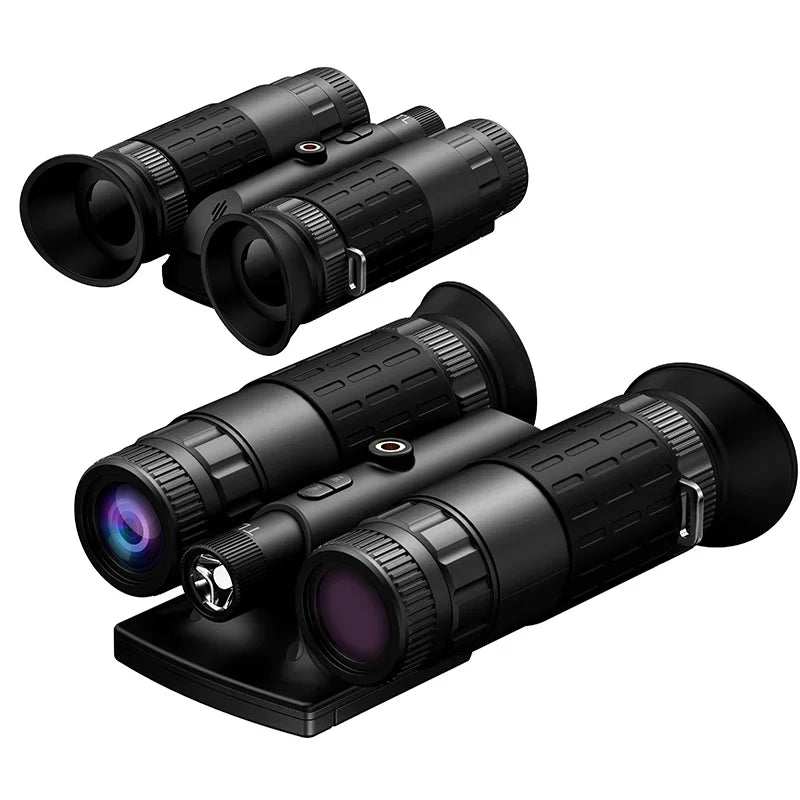 4K HD Z9155 Dual-eye Binocular Include 64GB Infrared Night Vision Device Recording Digital Photography Camping&Hiking Telescope
