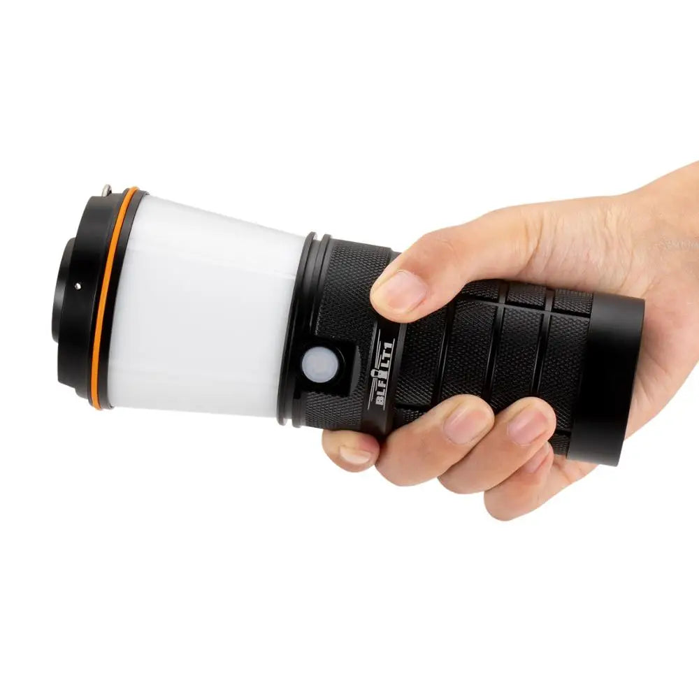 LED Camping Light Super Bright Anduril 2.0 Rechargeable Hiking Torch Spotlight Variable Color 2700K to 5000K