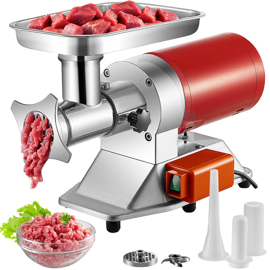 Electric Meat Grinder 250Kg/H 300Kg/H W/ Drawers Max Powerful Chopper Shredder Commercial Home Appliance Food Processor