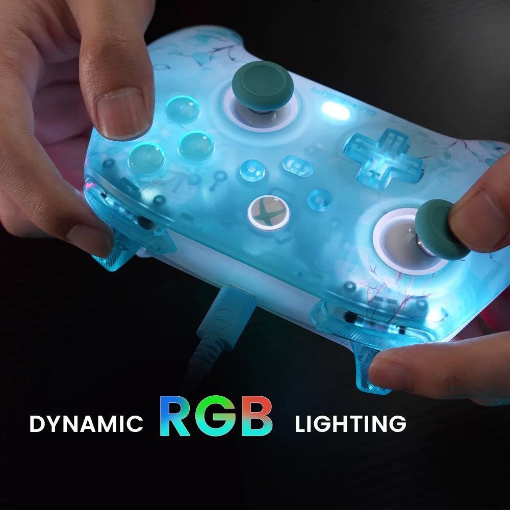 T7 Pro Floral Xbox Gamepad Hall Effect Game Controller for Xbox Series X, Xbox Series S, Xbox One X | S game console