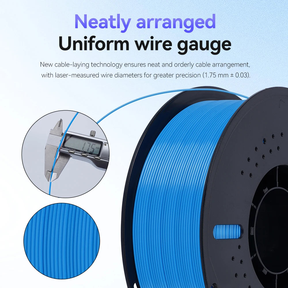 22LBS PETG or PLA filament 3D Printer Filament 10 Rolls 1KG 1.75MM Eco-Friendly Good Toughness Mix Color Free Shipping