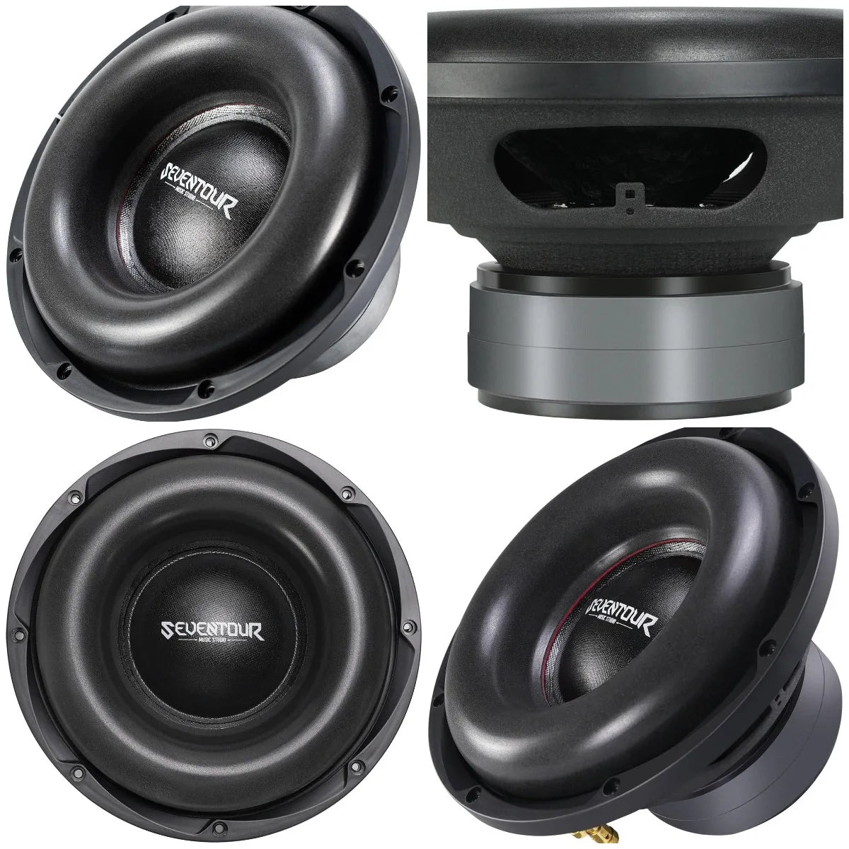 10 inch 1200W Max Power Car Audio Dual 4 Ohm Car Subwoofer (10' - Dual 4 Ohm)