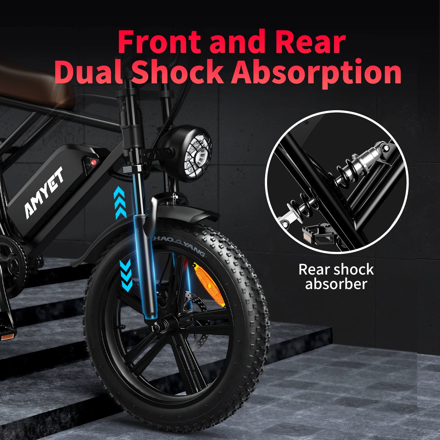 Adults Electric Bike 1000W Motor Bicycle 48V 20AH 20“ Tire Ebike Electric E Bikes Mountain Moped Ebikes For Men