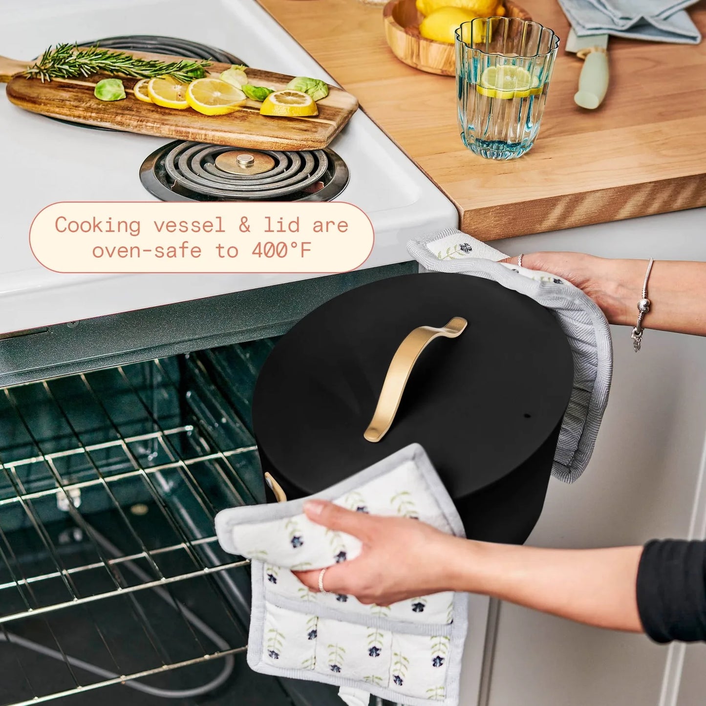 10 in 1, 6 Qt Electric Multi-Cooker, Black Sesame by Drew Barrymore