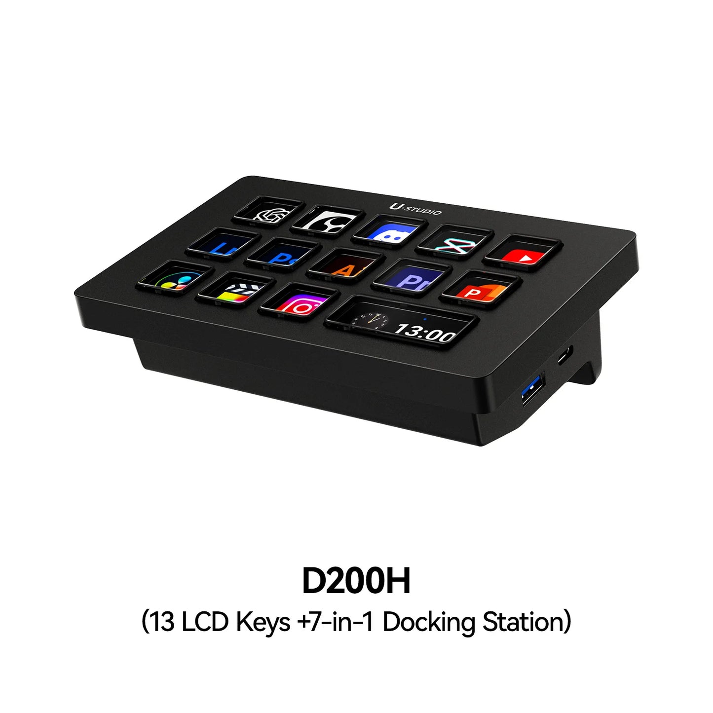 Ulanzi D200/D200X/D100H Production Console and Studio Controller for Gaming/Office/Livestreaming/Content Creation Youtube Tiktok