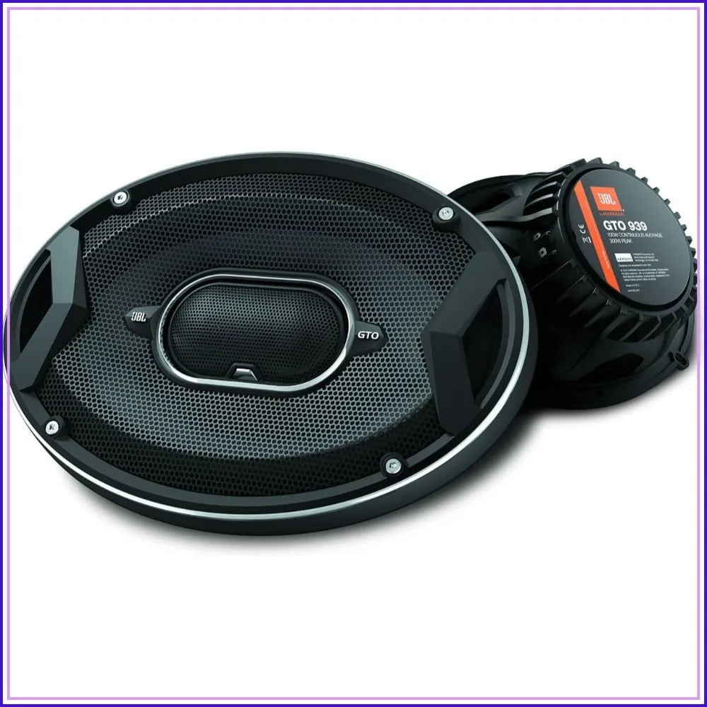 6x9" 300W 3-Way Car Coaxial Speakers Pair - High Performance Audio Upgrade