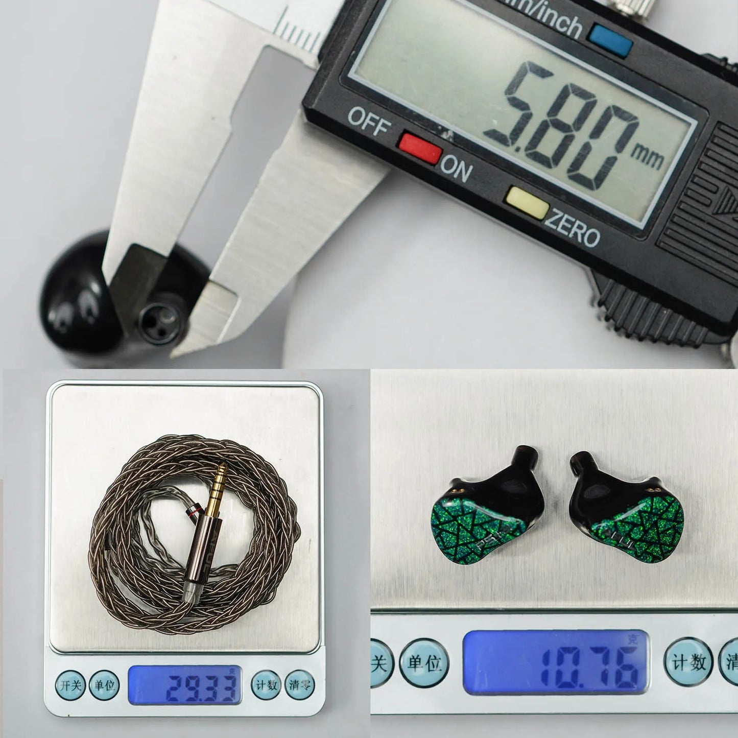 2DD+4BA+1Micro Planar In Ear Monitor Earphones HiFi Wired Hybrid Headphone Music IEMs| HiFiGo