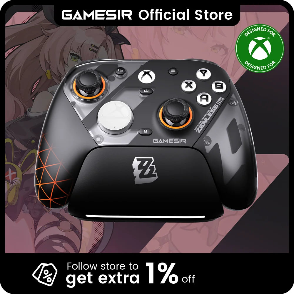 G7 Pro Zenless Zone Zero Edition, Wireless Xbox Game Controller for Xbox Series X|S, Xbox One X|S, Steam, PC, Android