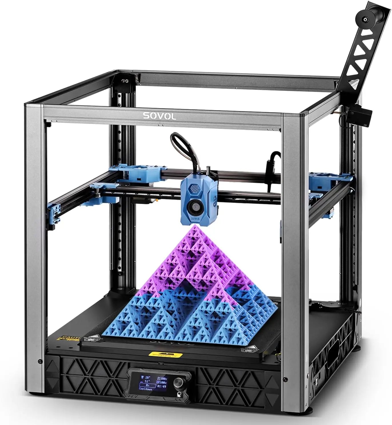 Core-XY 3D Printer Open Source, Max 700mm/s High Speed 3D Printers with 300℃ Clog-free Hotend and Camera