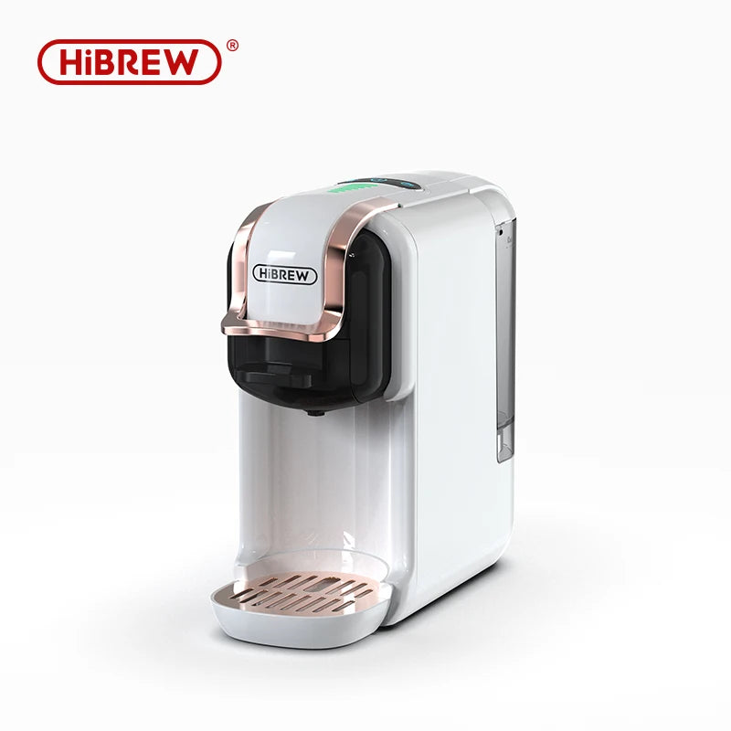 5 in 1 Multiple Capsule Coffee Machine Hot/Cold DG Cappuccino Nes Small Capsule ESE Pod Ground Coffee Cafeteria 20Bar H2B