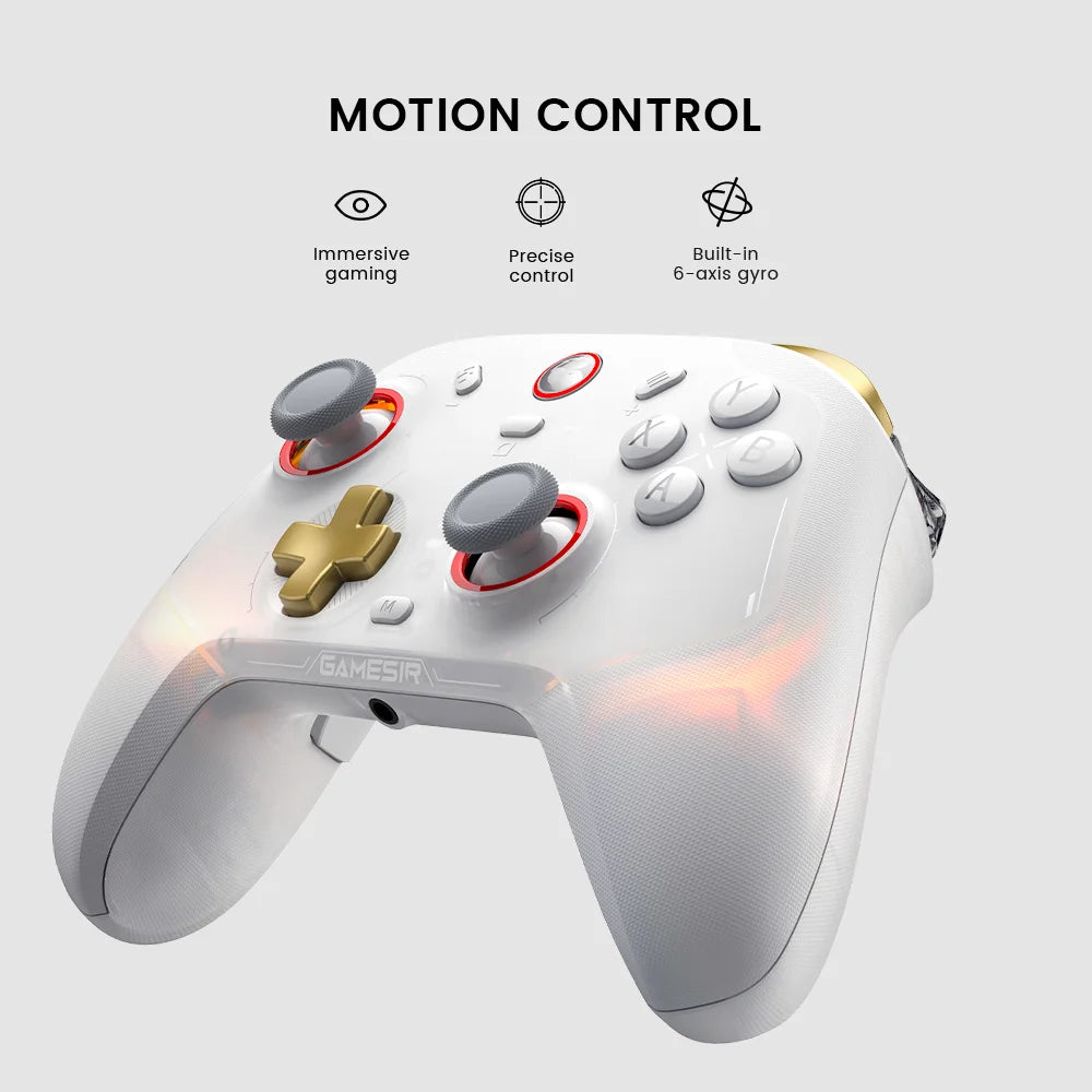 Wireless Controller for Nintendo Switch 2 / iPhone / Android, Bluetooth Gamepad with Hall Effect Triggers