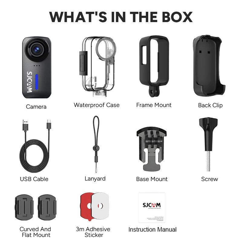 30fps Action Camera Mini Cam 30m Waterproof with Case Fast Shipping Sports Cam Magnetic Set DE USA Shipping