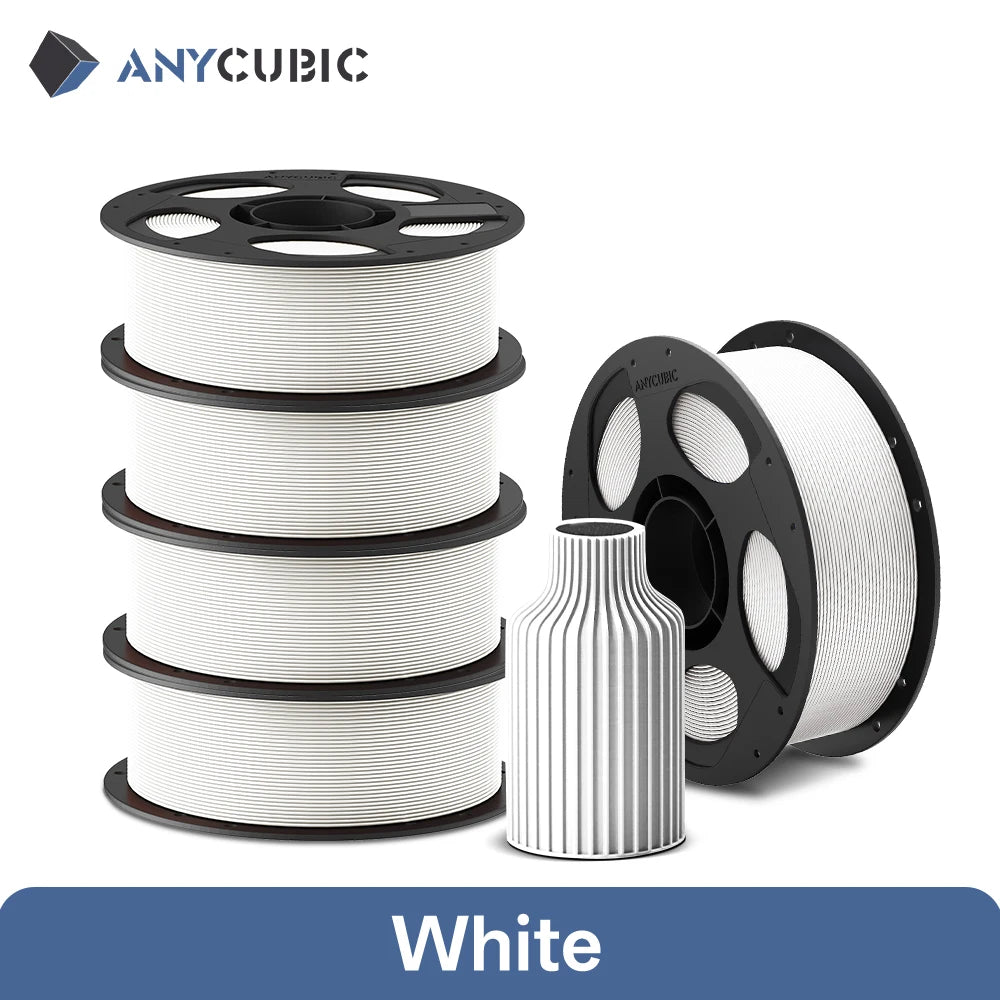 5 KGYCUBIC PLA Filament For FDM 3D Printer 1.75mm Eco-friendly 3D Printing Material Failment For Kobra S1C K3C EU US Warehouse