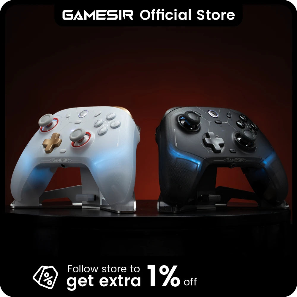 Wireless Controller for Nintendo Switch 2 / iPhone / Android, Bluetooth Gamepad with Hall Effect Triggers