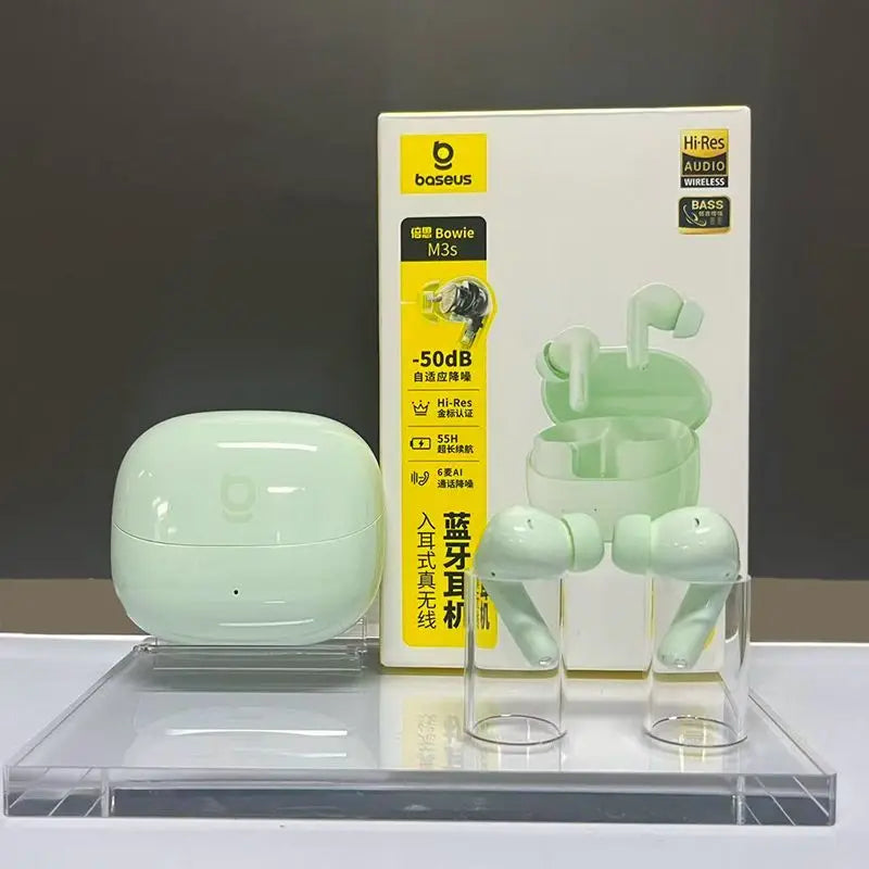 Bluetooth Earphones Deep Noise Reduction Wireless In Ear High Quality Sports Music Gold Label Certified Earphones