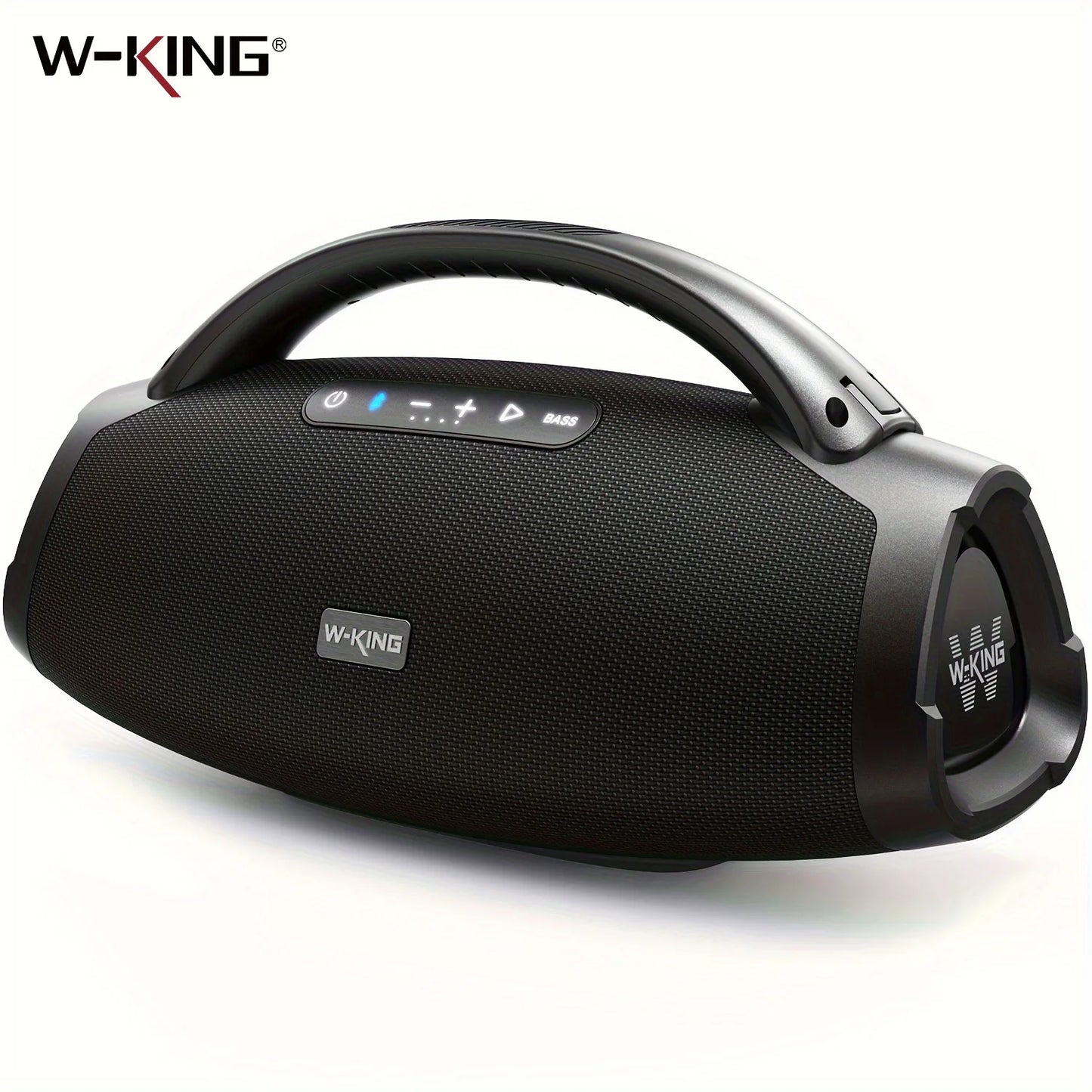 200W RMS Portable Bluetooth Speakers, Massive Bass Party Boombox IPX7 Waterproof Speaker Large, Loud Outdoor Speaker