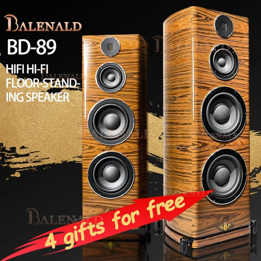 Balenald BD89 fever HiFi floor-standing speaker three-minute high-fidelity home theater audio