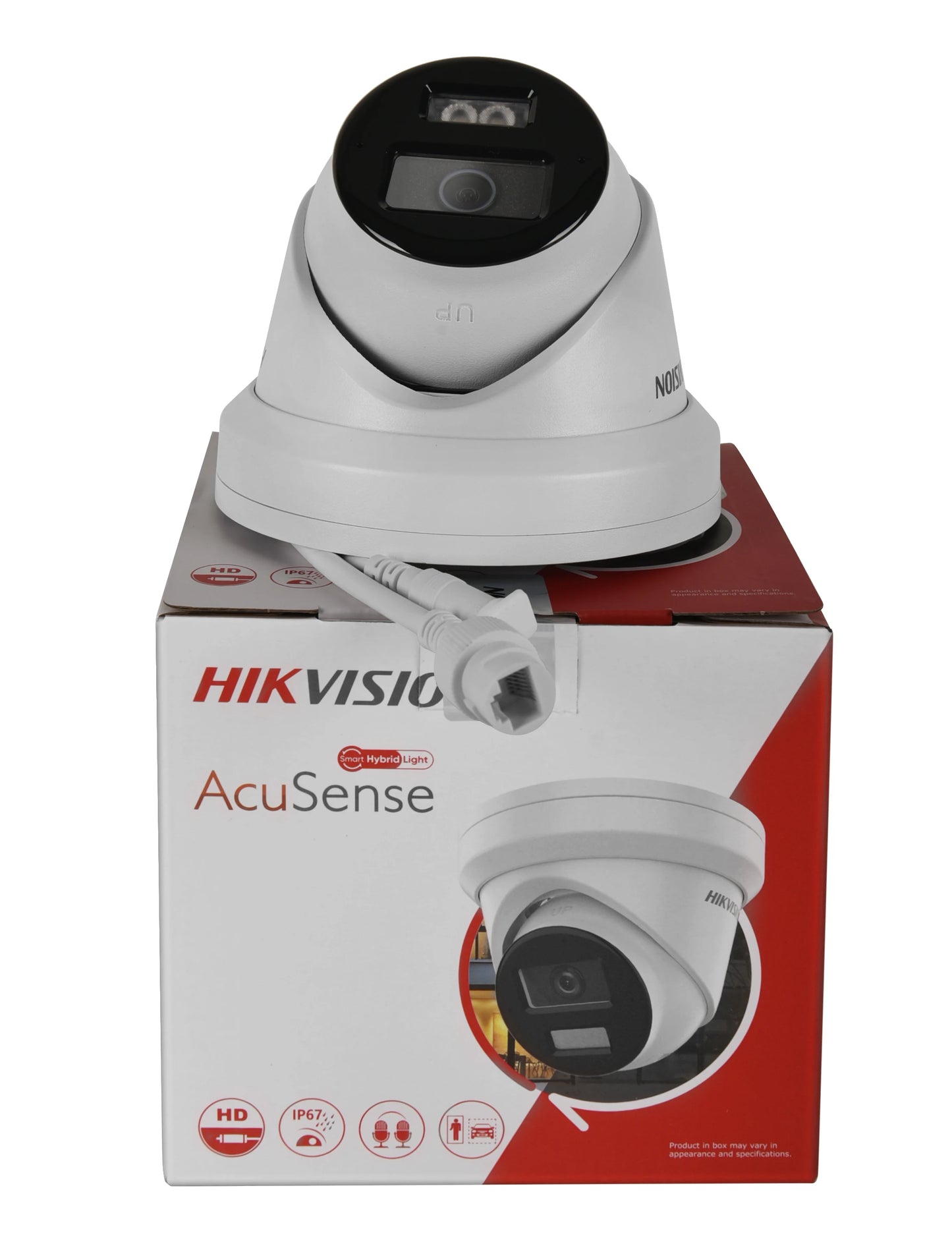 4K 8MP POE Acusense Smart Hybrid Light Fixed Turret Network IP Camera DS-2CD2383G2-LI2U Built-in Dual-MIC Surveillance