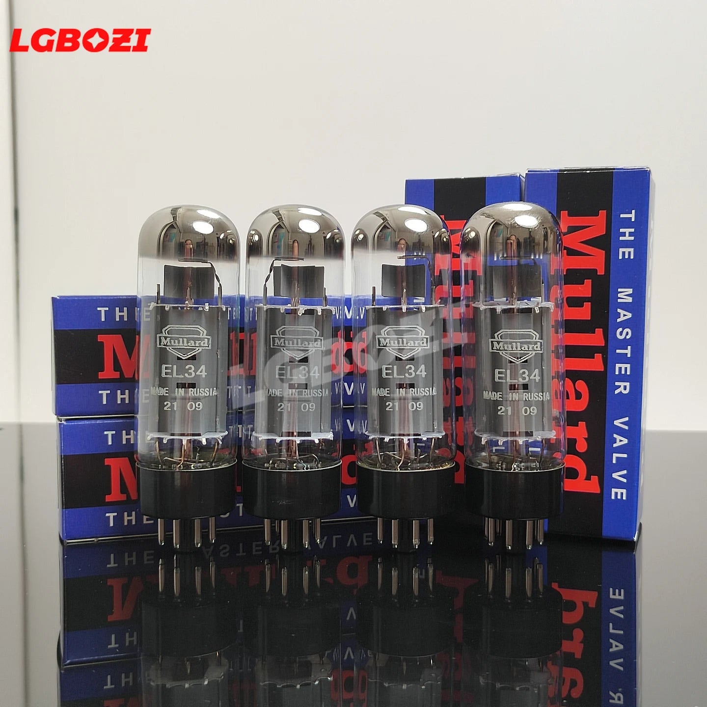 Mullard EL34 Tubes - Direct Replace for 6CA7/EL34B, Enhanced Sound in Tube Amps & Guitar Rigs Power Amplifier