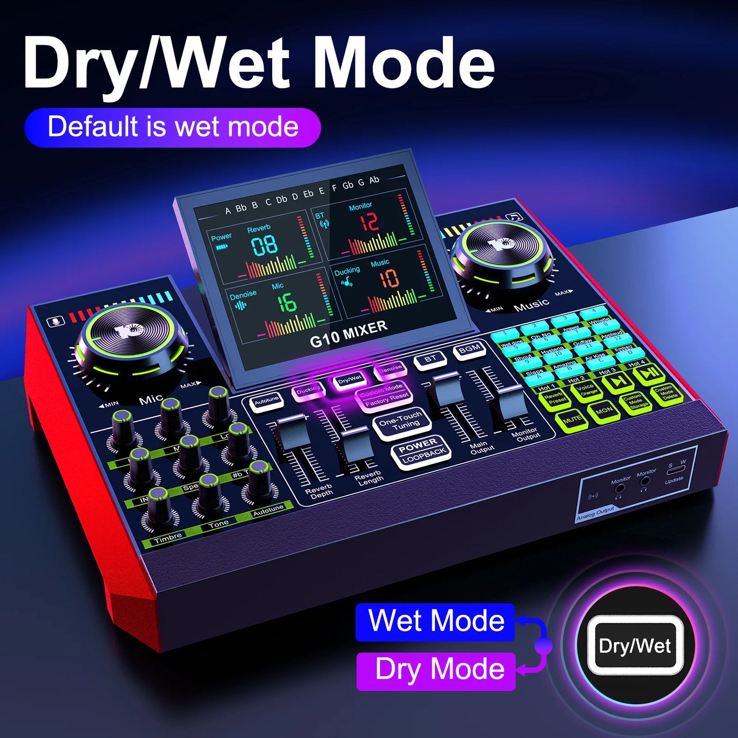 Professional Microphone Bundle with Voice Changer & Reverb Kit for Podcasting, Influencers, Kols, Singing, Gaming, And Djing. This Controller Equipment Is Designed for Studio-Quality Recording And Electronic Music Mixing