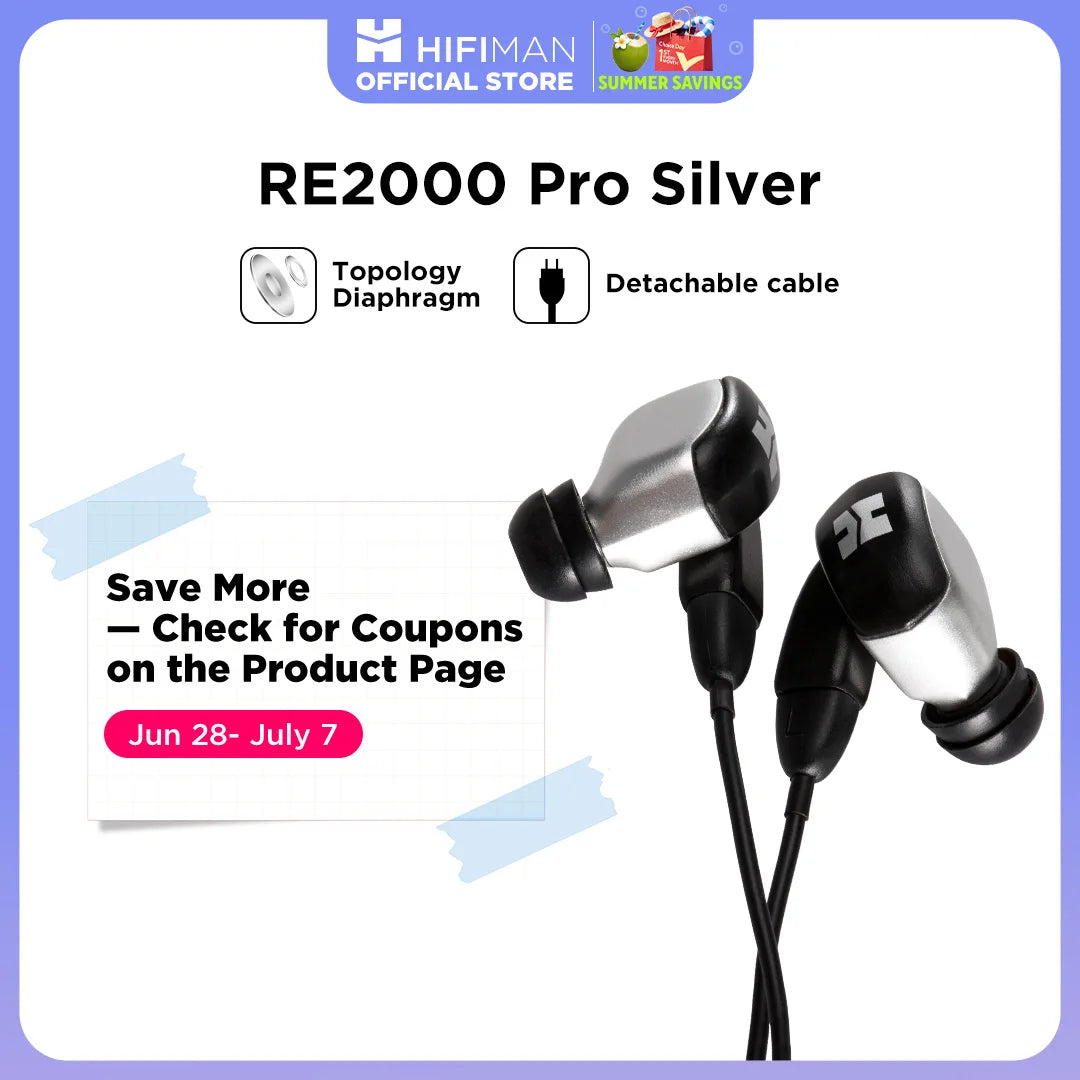 Pro Silver In-Ear Monitor with Topology Driver