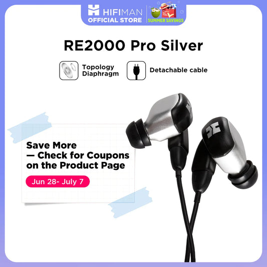 Pro Silver In-Ear Monitor with Topology Driver