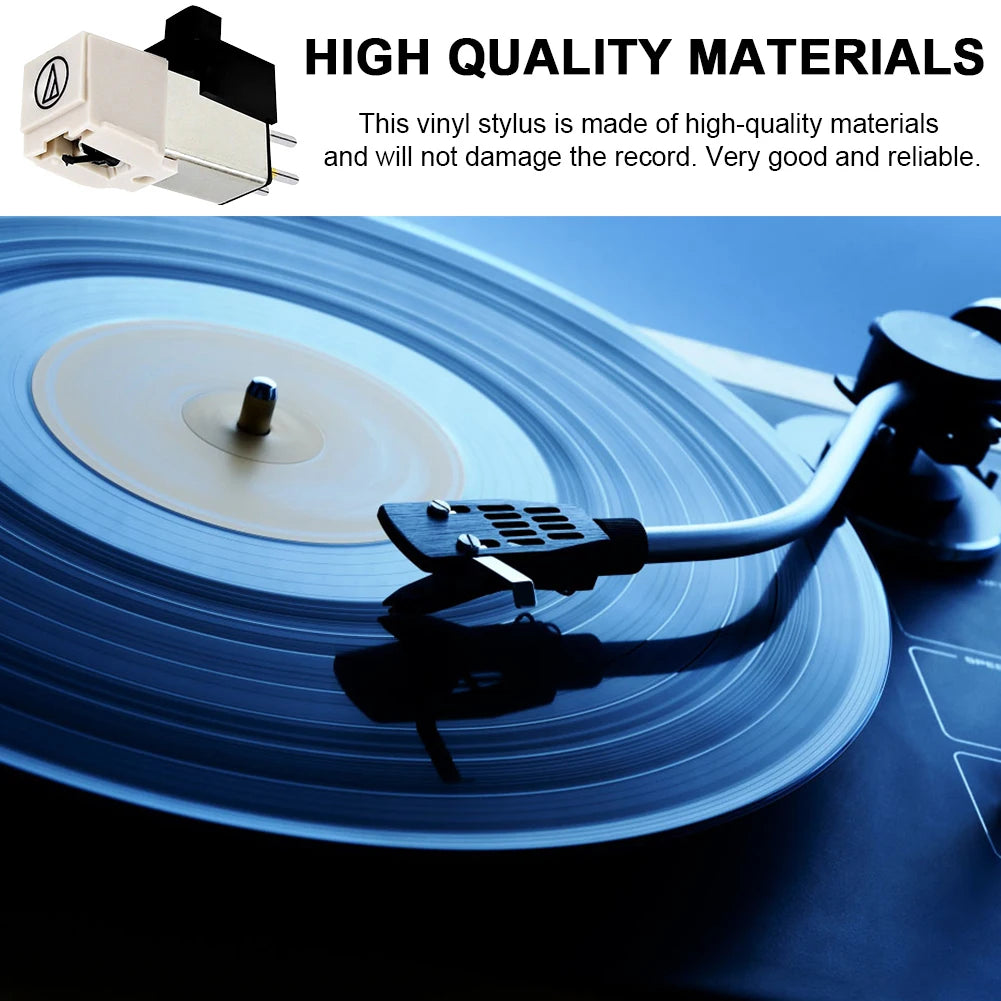 AT3600L Turntable Magnetic Cartridge Stylus Moving Magnetic Cartridge Stylus Needle Diamond Needle Stylus for Audio-Technica