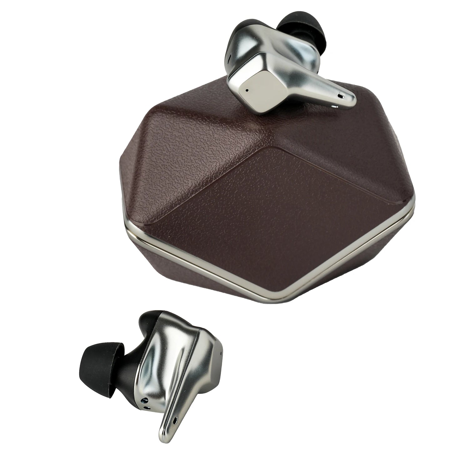 Wireless LE Noise Cancelling Bluetooth in-Ear Hi-Fi Earphones with Hymalaya DAC, Topology Diaphragm Driver, IPX5