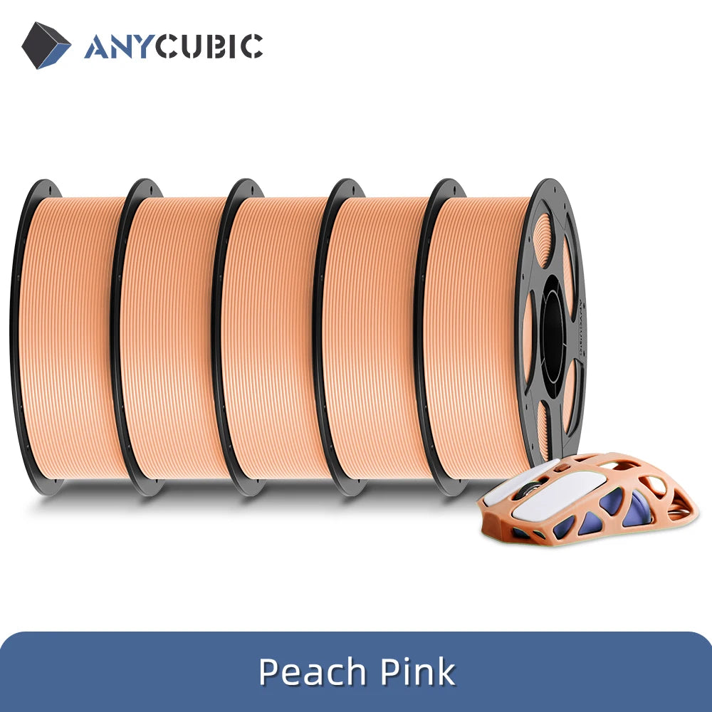5 KGYCUBIC PLA Filament For FDM 3D Printer 1.75mm Eco-friendly 3D Printing Material Failment For Kobra S1C K3C EU US Warehouse