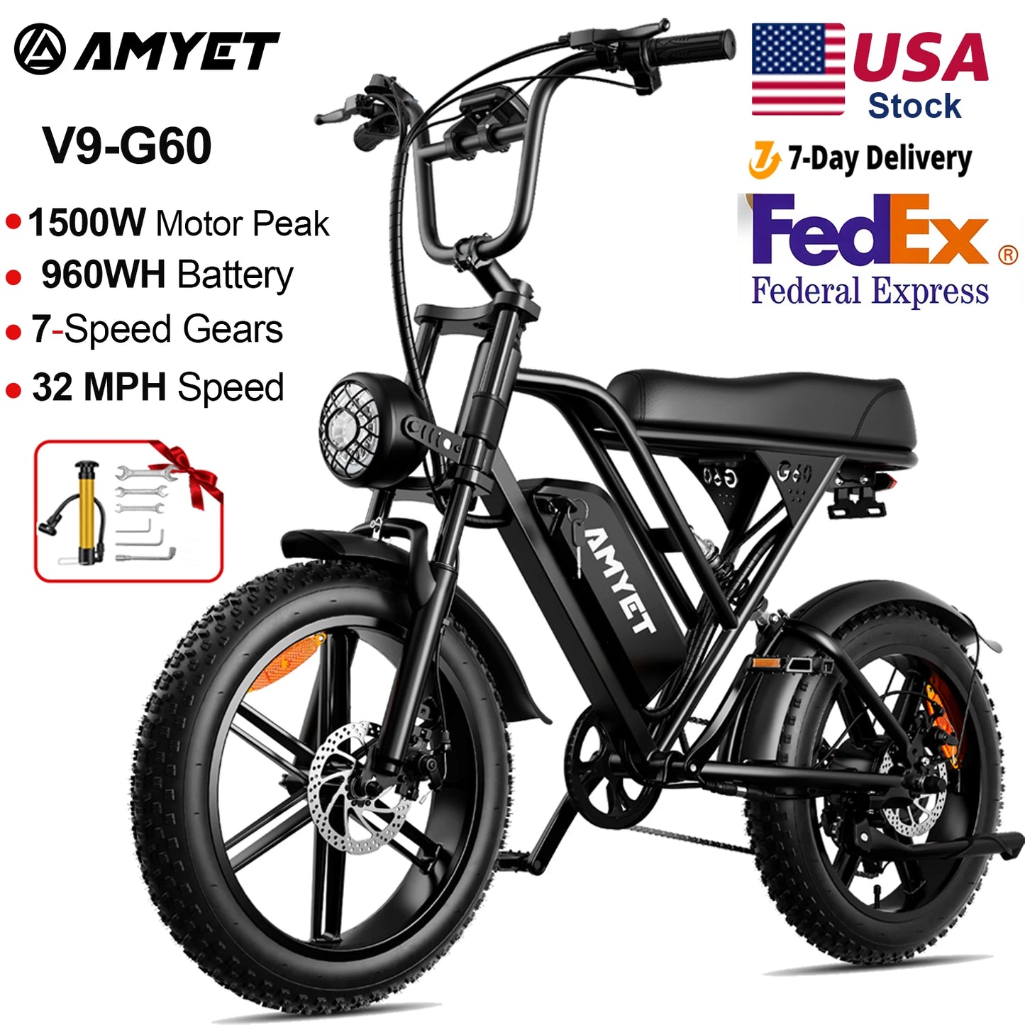 Adults Electric Bike 1000W Motor Bicycle 48V 20AH 20“ Tire Ebike Electric E Bikes Mountain Moped Ebikes For Men