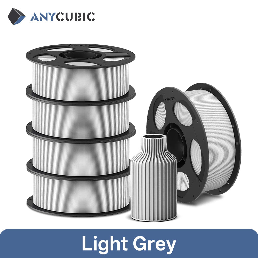 5 KGYCUBIC PLA Filament For FDM 3D Printer 1.75mm Eco-friendly 3D Printing Material Failment For Kobra S1C K3C EU US Warehouse